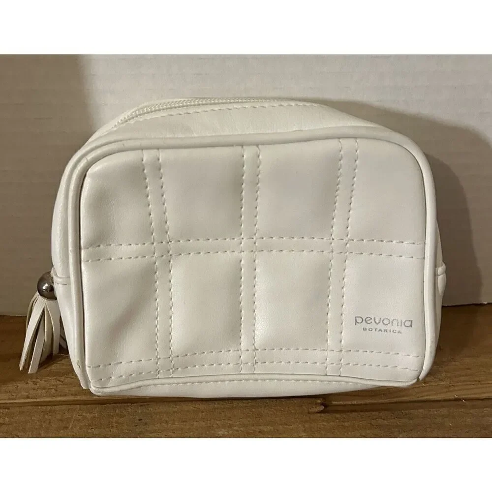 Pevonia Botanica Womens Your Skincare Pouch Bag White